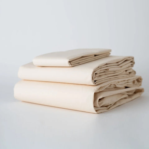 T180 Bone Sheet & Pillowcases-Thomaston Mill